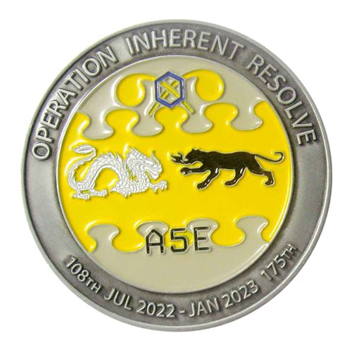 332 AEW A5E Challenge Coin