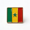 Custom High Quality Metal Enamel Senegal Pin Badge Magnet Souvenir Senegal Senegalese Map Flag National Emblem Brooches Badges Lapel Pins
