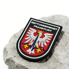 Frankfurt Germany Rettungsdienst Soft PVC Patch Durable Rubber Rescue Badge Germany City Emblem for Jackets Backpacks Gear