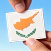 PVC Patch Morale Patch Cyprus Flag Custom Soft Rubber Cyprus Emblem Durable PVC Badge for Clothing Bags Outdoor Gear