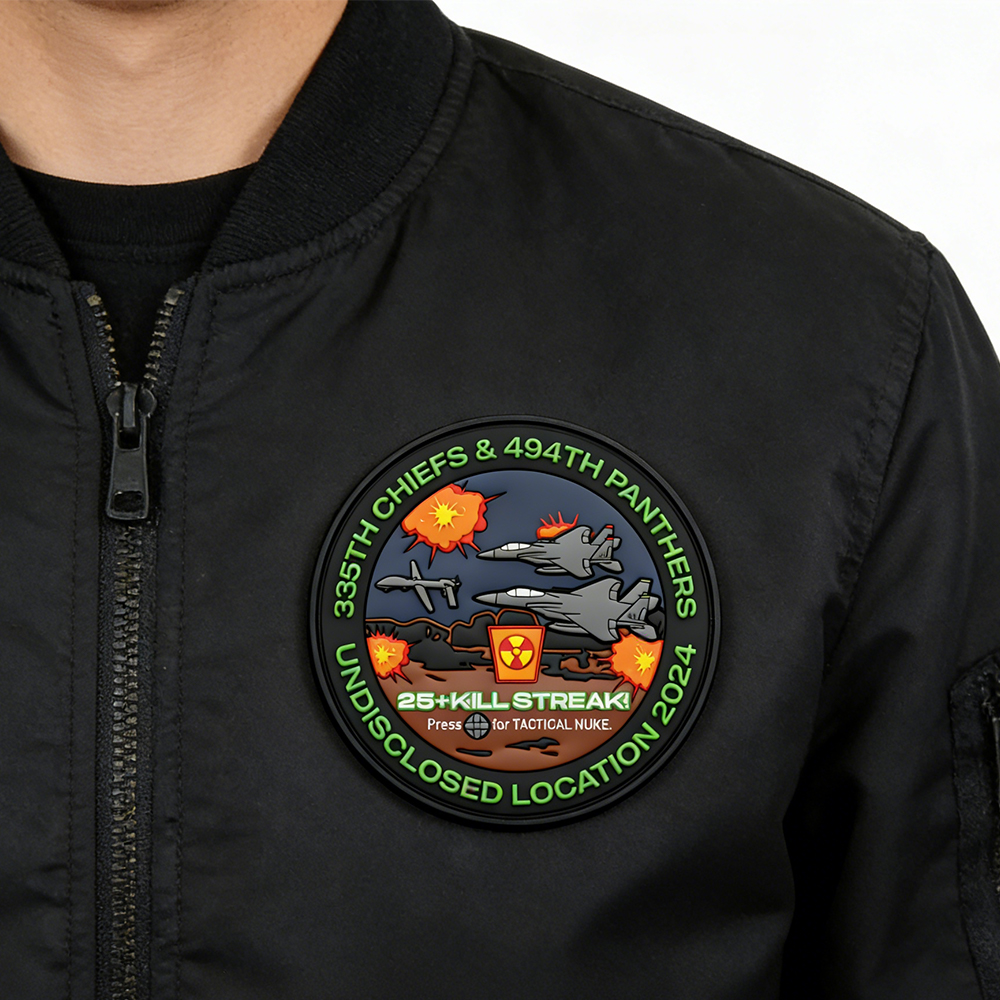 Europe Drone PVC Patch High Quality Soft Rubber Drone Icon Patch for Drone Hobbyists Backpacks Jackets Equipment