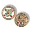 Custom Spanish Military Police Challenge Coin Metal Enamel Commemorative Coin OEM Manufacturer