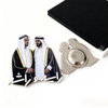 U.A.E. Badge Sheikh Zayed and Rashid Magnetic Pins Stickers Printing Metal Wholesale