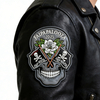 North America FAIPAPALOOZA 2025 Soft PVC Patch Unique Skull Design Rubber Badge for Clothing Hats Accessories