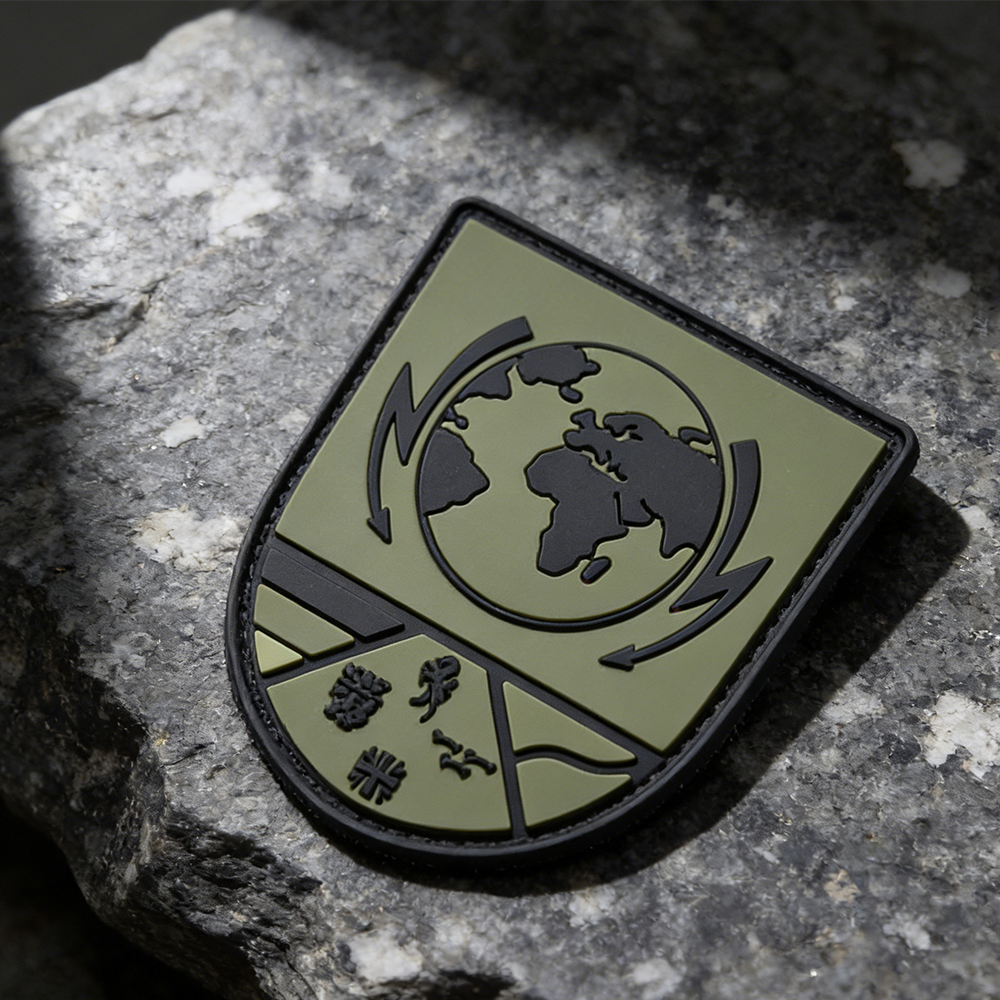 Germany Federal Service PVC Patch New Custom Soft Rubber Emblem for German Federal Units Gear Apparel and Collectible Accessories