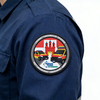 New PVC Patch for Gransee Germany Rescue Station Custom Soft Rubber Badge for Uniforms and Outdoor Gear