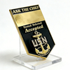 U.S. Navy Personalized Chevron Coin Custom Metal Coin for CPO SCPO MCPO Collectible Gift