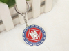 Metal Art Craft Heart Key chain
