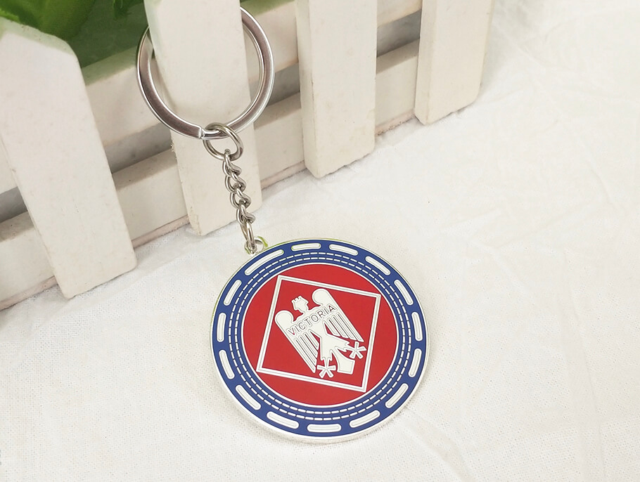 Metal Art Craft Heart Key chain