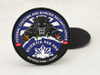 Custom Designer Silicone 3D Pvc Luxury Flag Patches Rubber military Logo Velcroc Patch