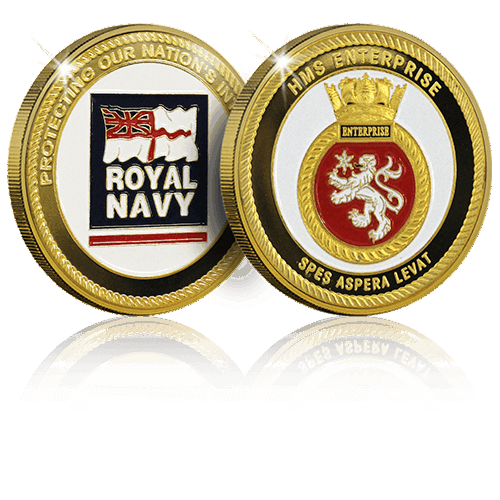 Royal Navy Challenge Coin