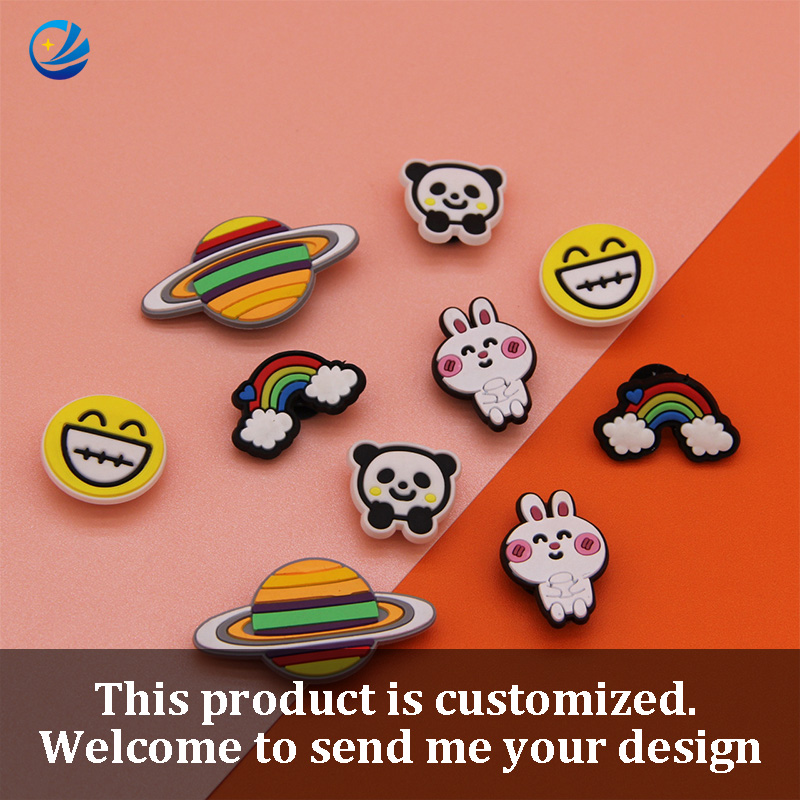 Anime Cartoon Personalized Designer Charms Custom Shoe Charms Pvc Cartoon Shoe Charms Pvc Decoration Buckle