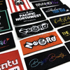 20 Years of Weaving Experience to Customize Private High-Density Damask Clothing Woven Labels