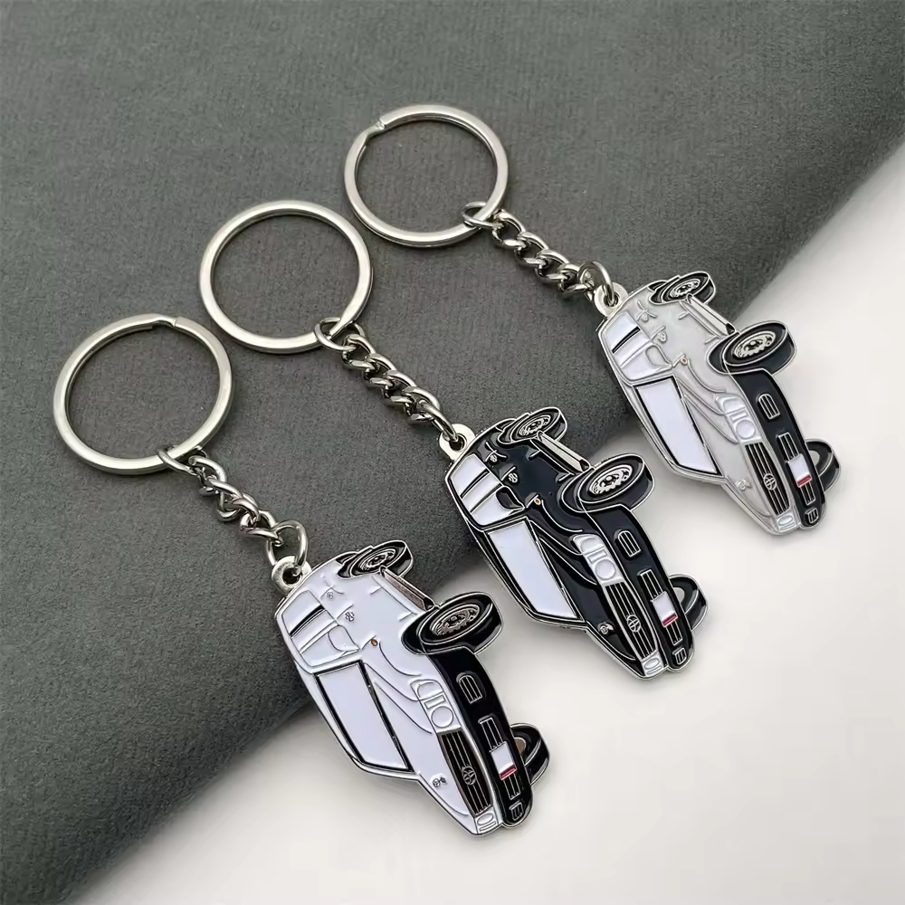 High Quality Custom Metal Car Keyrings Zinc Alloy Car Keychain