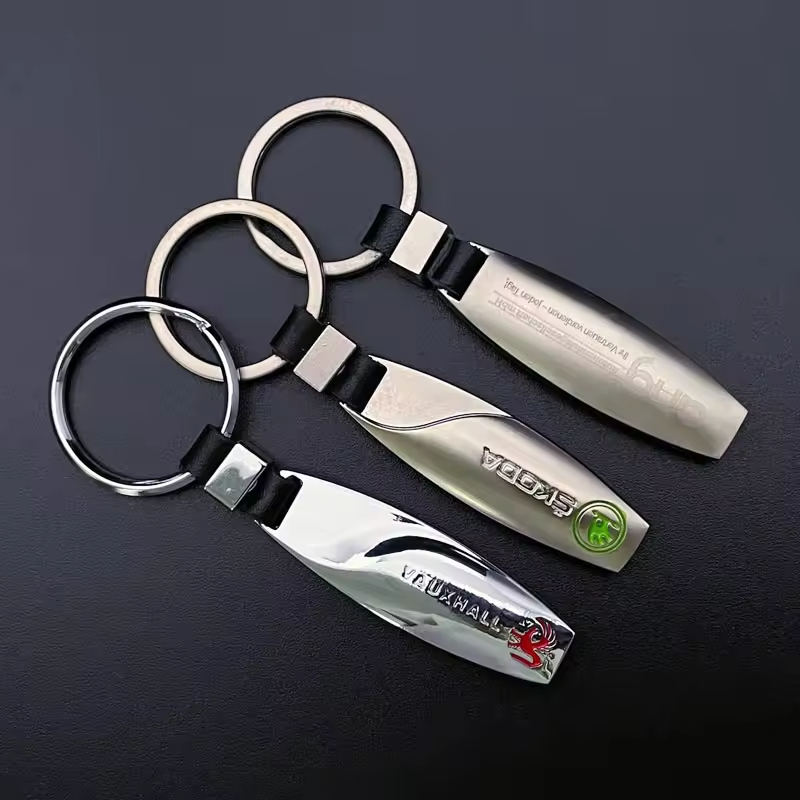 Factory customization luxury zinc alloy metal key chains