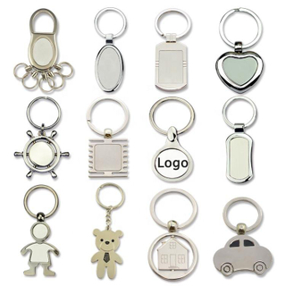 Blank Stainless Steel Keychain