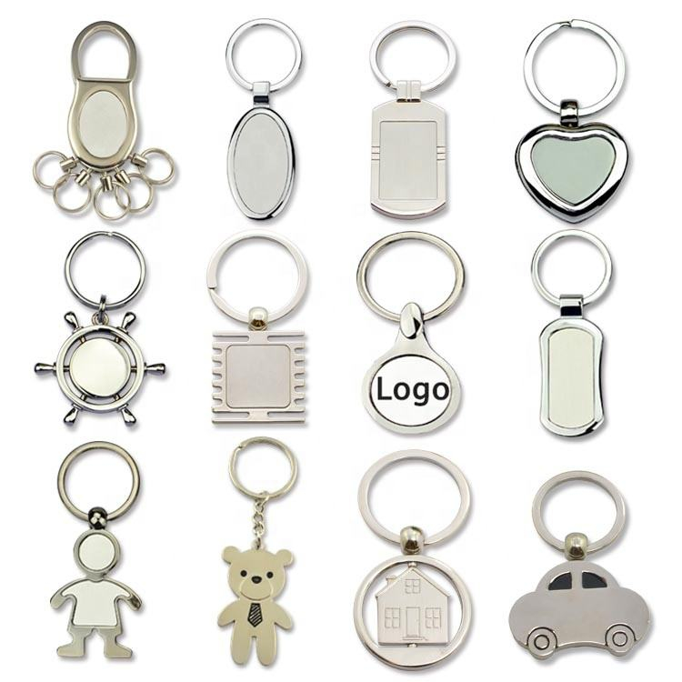 Blank Stainless Steel Keychain