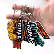 OEM Manufacturer Keychain Made Custom Logo Soft 2D 3D pvc Keyring Cute Rubber PVC Anime Key Chain