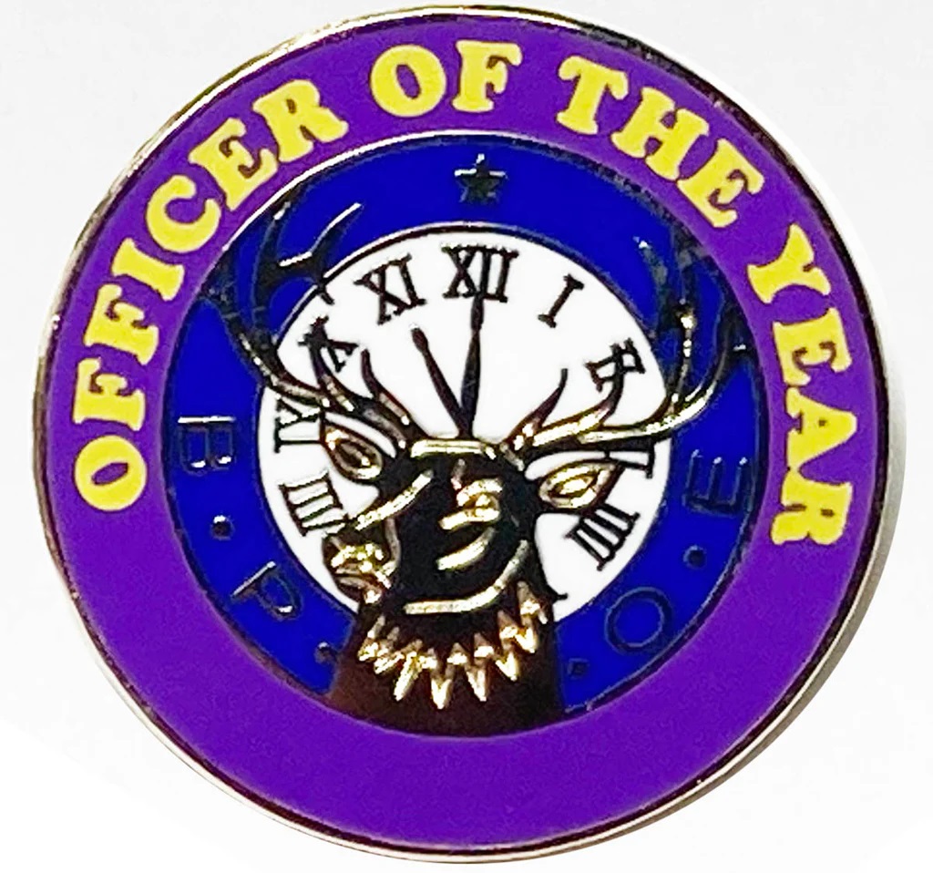 Elks Lodge Lapel Pin Benevolent and Protective Order of Elks Hat Pin Flags Club