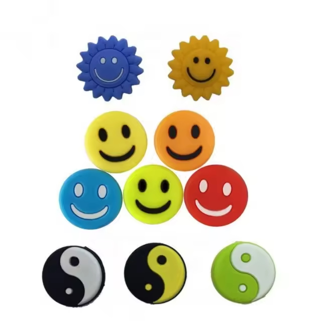 Personalize Silicone Anti-vibration Tennis Customized New Tennis Racket Vibration Dampeners