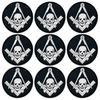 Custom High quality Masonic Embroidery Patch badges backing sew on embroidery patch