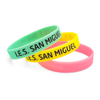 Wholesale Promotional Business Gift Festival Sports Event Pvc Wrist Band With Logo Bracelets Custom Rubber Silicone Wristbands