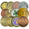 Custom coin manufacturers maker plating metal make old cheap price brass coin for sale