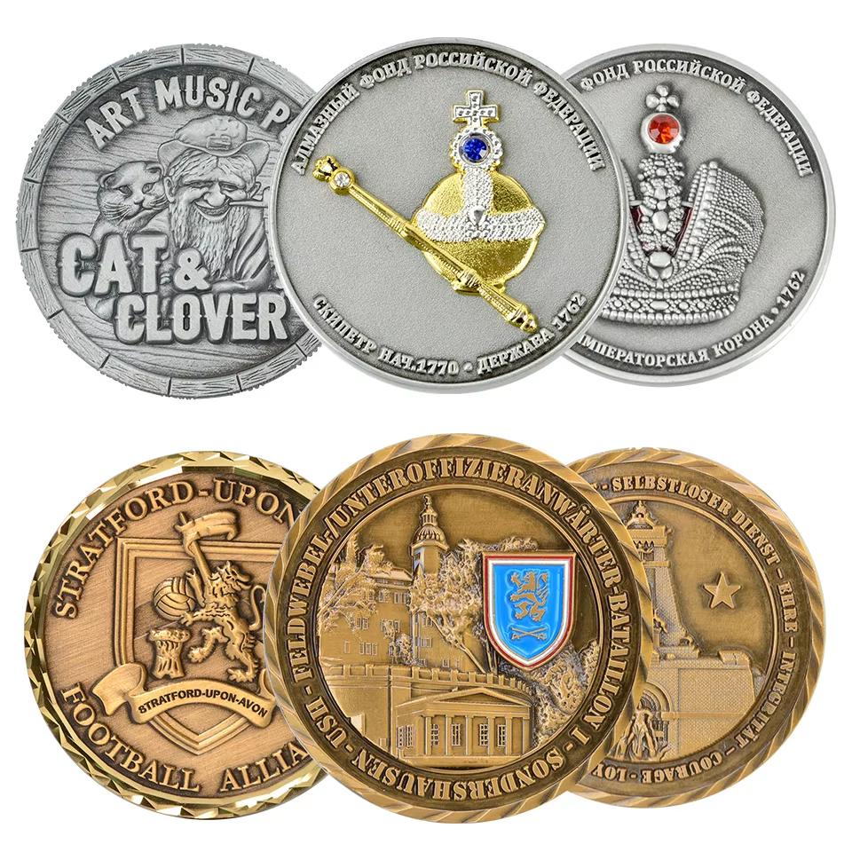 Custom coin manufacturers maker plating metal make old cheap price brass coin for sale