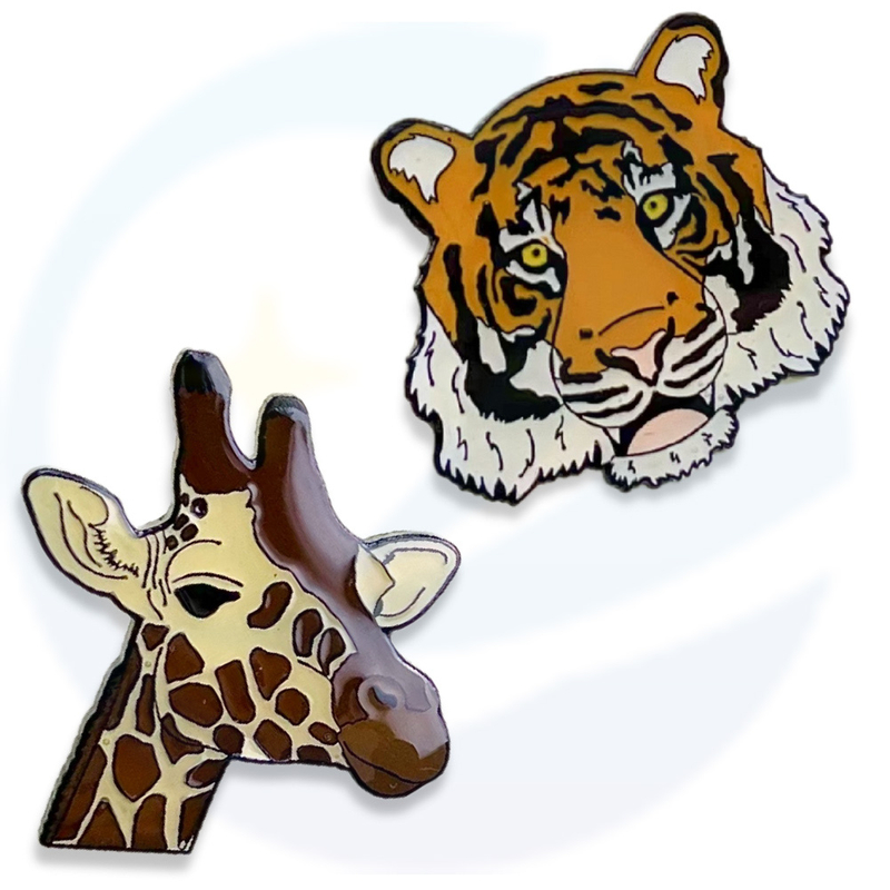 Animal Pin with Epoxy