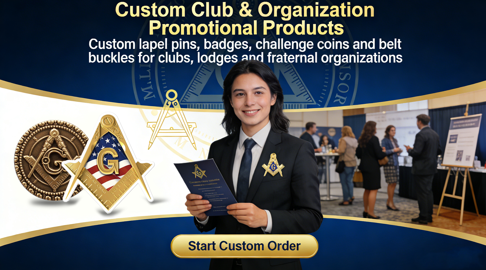 Custom Club & Organization Promotional Products