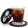 Custom Rubber PVC Car Cup Holder Coaster Insert Anti Slip Cup Mat for Auto Interior