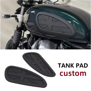 Custom Design Rubber Tank Pad Protector for Motorcycle Knee Grip Fuel Tank Decal Factory Direct