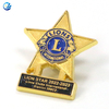 Personalized Wholesale High Quality Metal Lapel Enamel Pins Badge Custom Lions Clubs International Pins