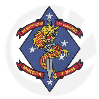 1ST BATTALION 4TH MARINES PATCH