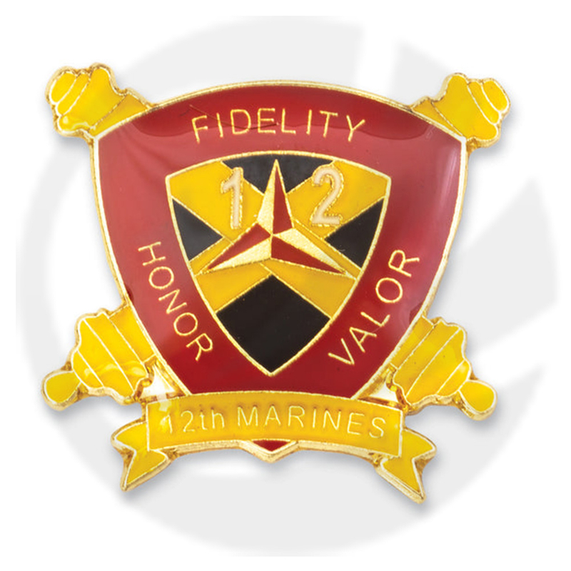 12TH MARINES REGIMENT PIN