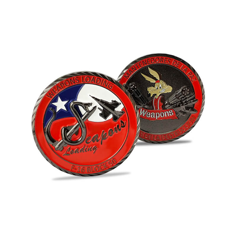 Chile Military 3D Challenge Coin
