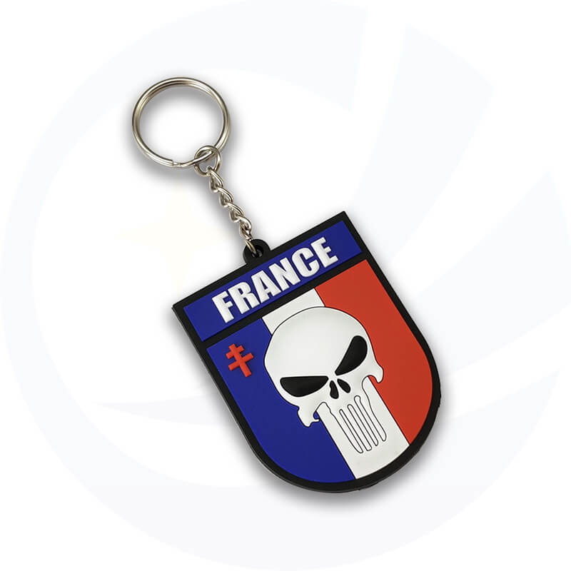 Rubber logo Key Chain hotel