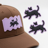 Animal PVC Rubber Dogs Sew-On Bag Hat Clothing Label Applique Cat Patches Animal PVC Clothing Label Cap Stickers