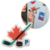Custom Canada Monaco Logo 3d PVC Rubber Souvenir Christian Fridge Magnets Magnetic Magnets Stickers for Fridge Manufacturer