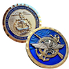  Custom Soft Enamel Logo Metal 3d Embossed Colombia Gold Coin