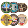 Customised Antique Cooper Plated Anniversary Coin Bulk Custom Saudi Arabic University Large Metal Souvenir Challenge Medal Coin