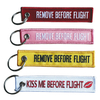 Factory Custom Sided Flight Crew Luggage Tag Label Aviation Gift Keychains