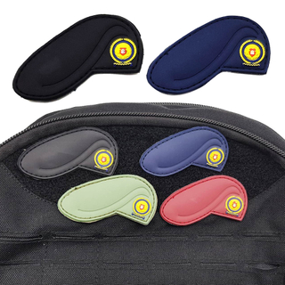 Custom Logo Tactical Beret Cap Shape Pvc Patch 3D Embossed Badge Silicone PVC Beret Rubber Patch