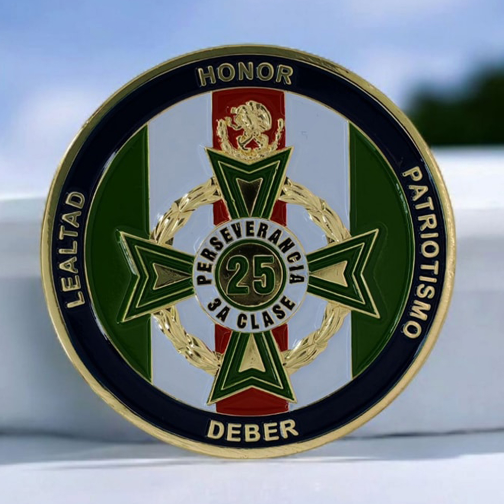 Factory Customized 3D Latin America Mexican Flag Map Commemorative Challenge Coin Custom Mexico Challenge Coins