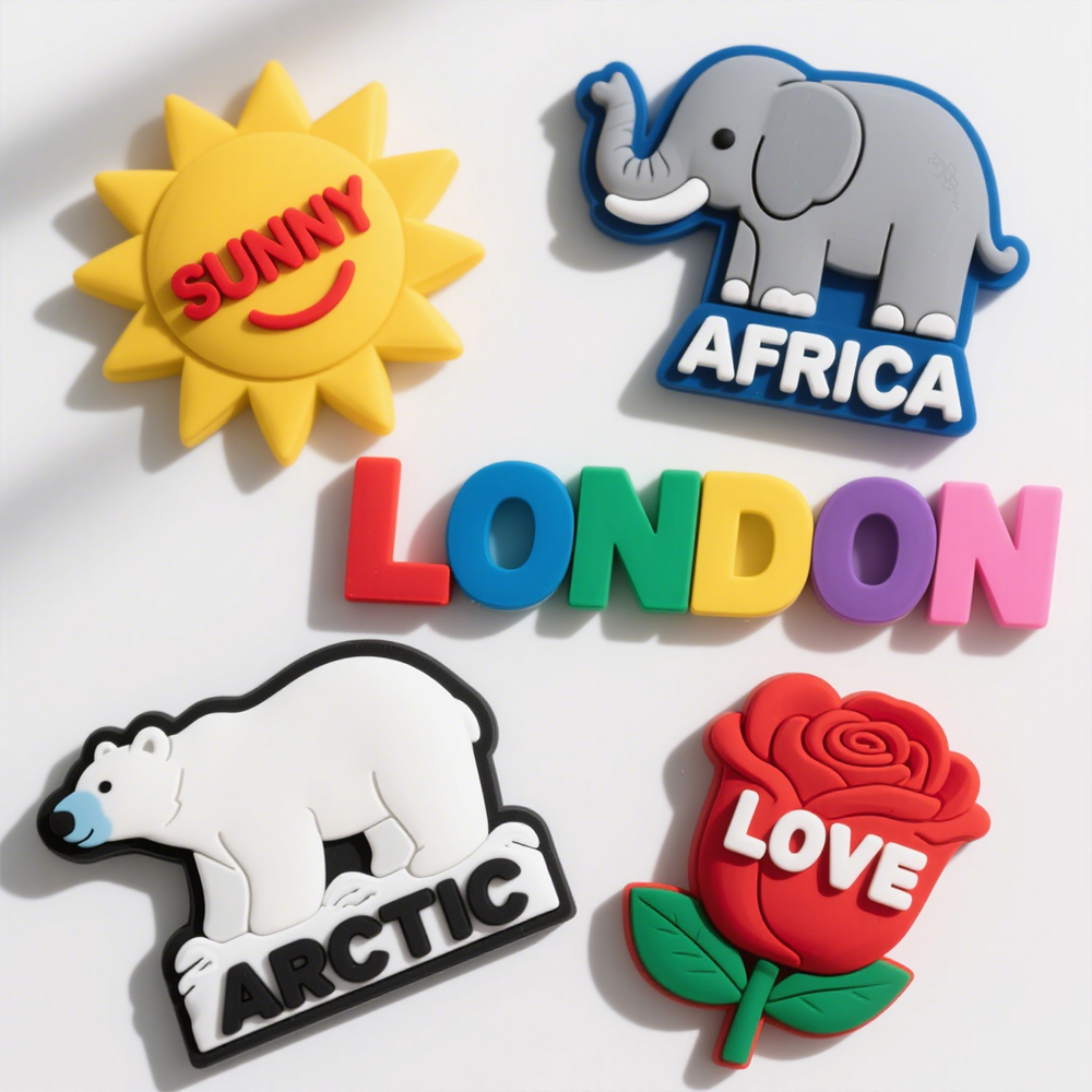Top Manufacturers Magnet Stickers Custom High Quality Die Cut Cute Design Fridge Magnet With 25 Years Experience and ISO Cert