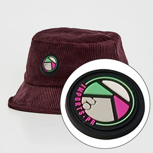 Rubber Badges Manufacturer Custom Brand 3d Logo Sew on Embossed Garment Soft Silicone Patches for Hat