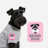Custom 3D Embossed Soft PVC Label Rubber Patch for Dog Shirt Adhesive Waterproof Logo Custom Stick Dog Glass Pet Heart