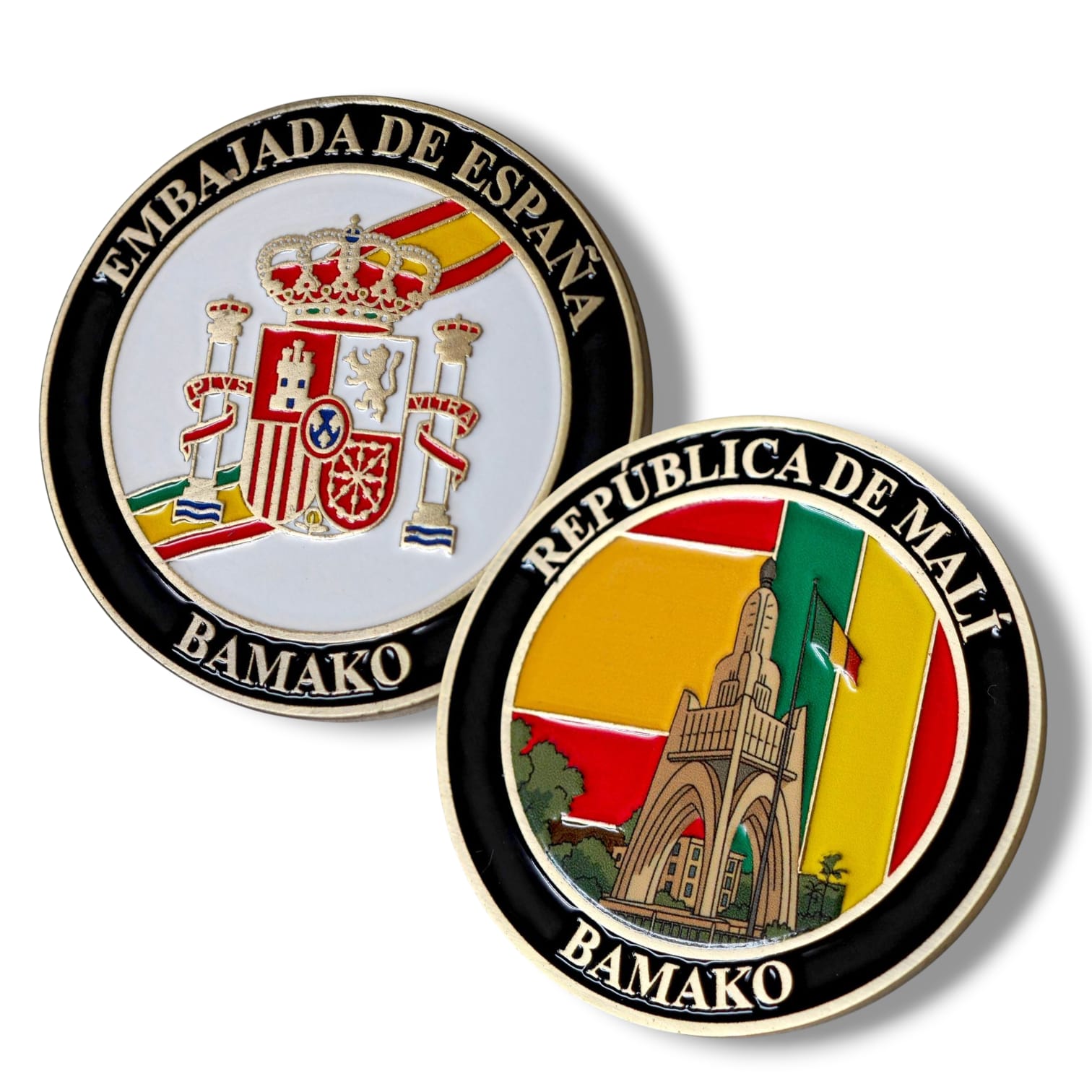 Spanish challenge coin