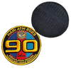 Colors Embroidery Country Flag Element Patch of Malaysia Multiple Choice Round Tactical Malaysia Flag Patch for Jackets Shirt