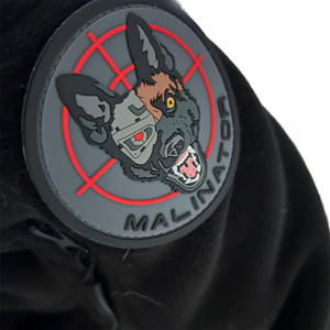 Wholesale Custom Silicone Dog K9 Patch Personalized Logo 3D Rubber Velcro PVC Patch With Your Custom Logo